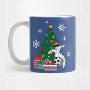 Captain Tsubasa Oozora Around The Christmas Tree Mug